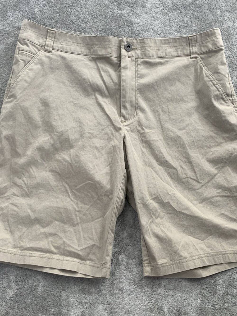 Kuhl Resistor Lite Chino Shorts Mens 38 Beige Style 5205 Stretch Hiking Gorpcore